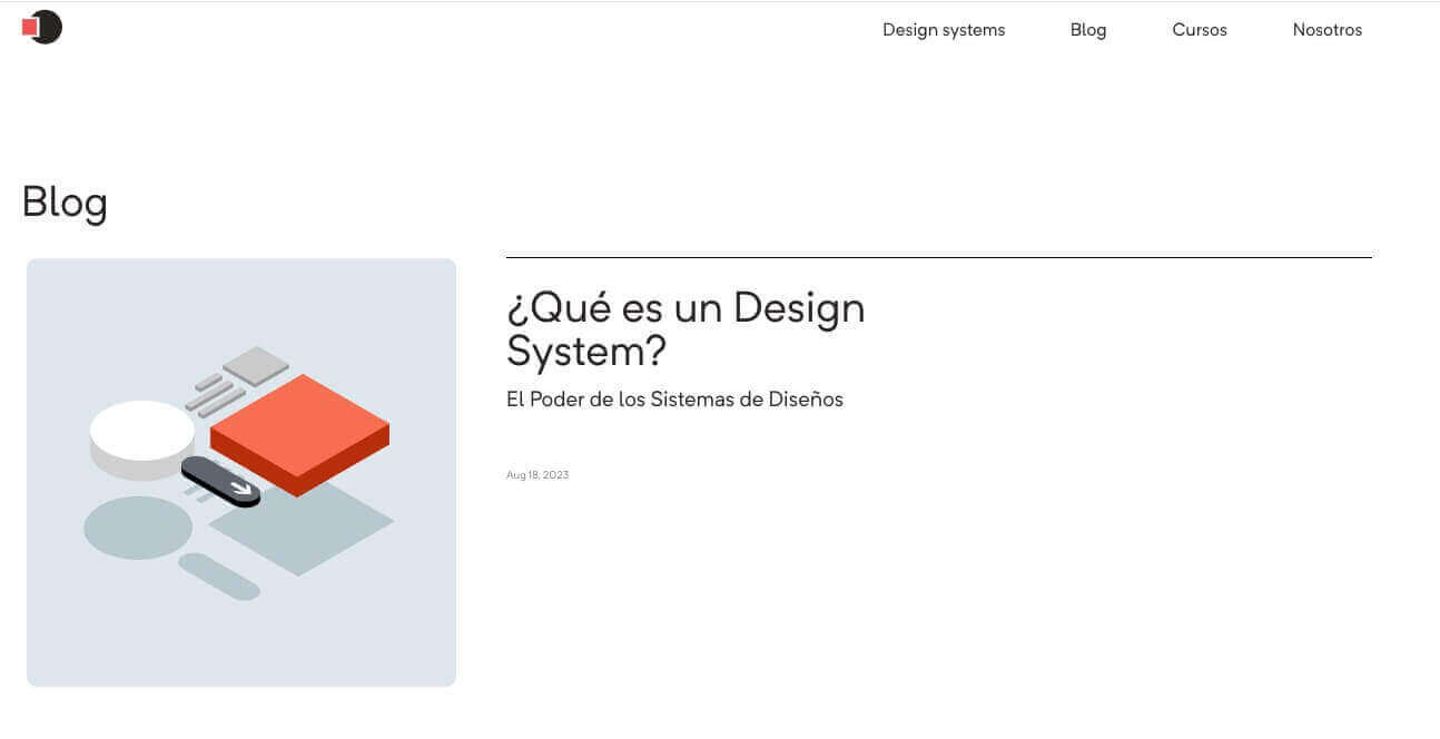 Imagen del proyecto designsystem - Educación Continua en Diseño de Sistemas