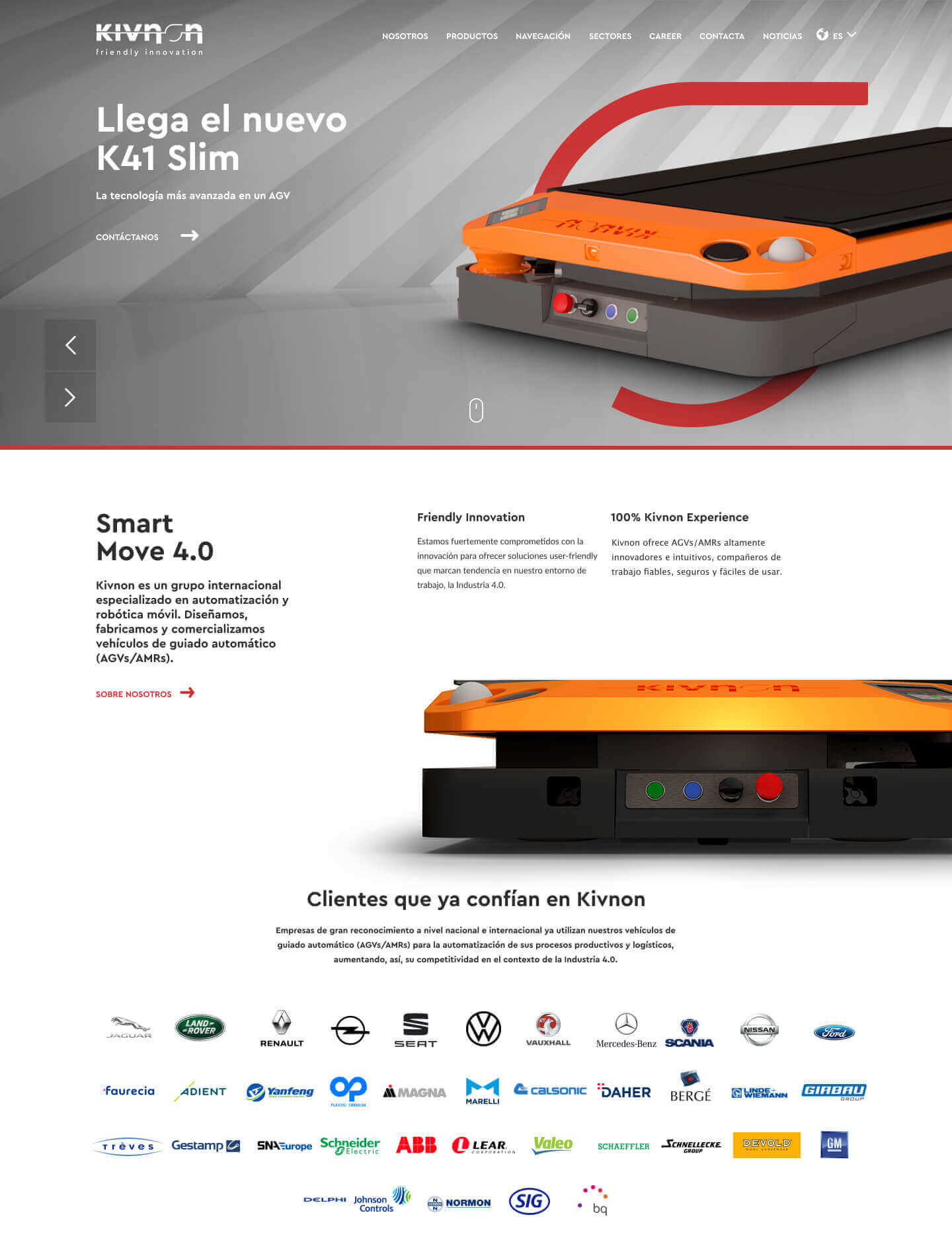 Imagen del proyecto kivnon - Innovación Estilística en Automated Guided Vehicles